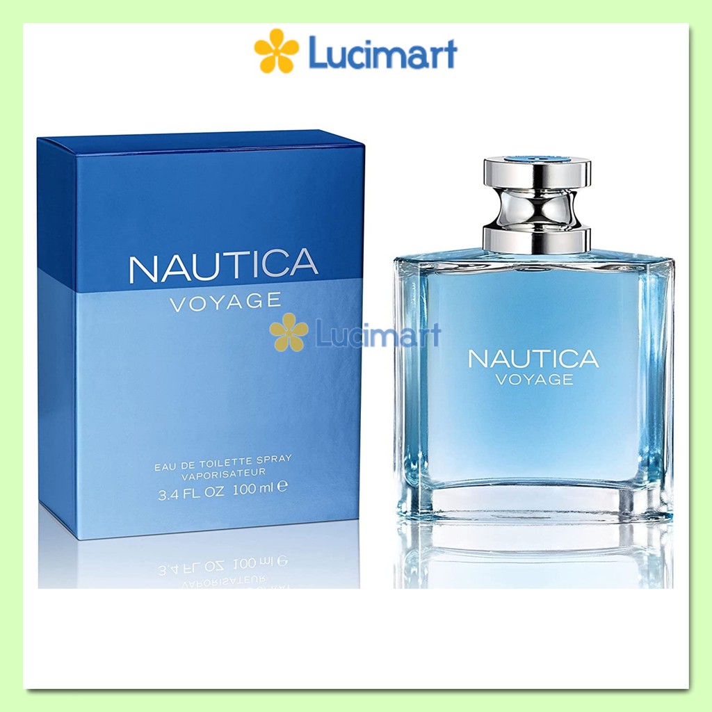 Nước hoa nam Nautica Voyage By Nautica For Men Eau De Toilette Spray [Hàng Mỹ]