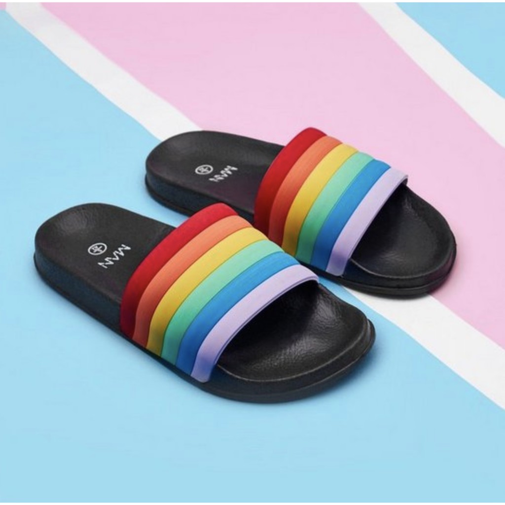 Dép Nhựa Slipper Pride Lục Sắc LGBT