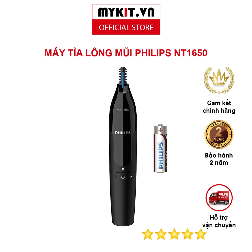 Máy Cạo Lông Mũi Philips NT1650 - MYKIT.VN