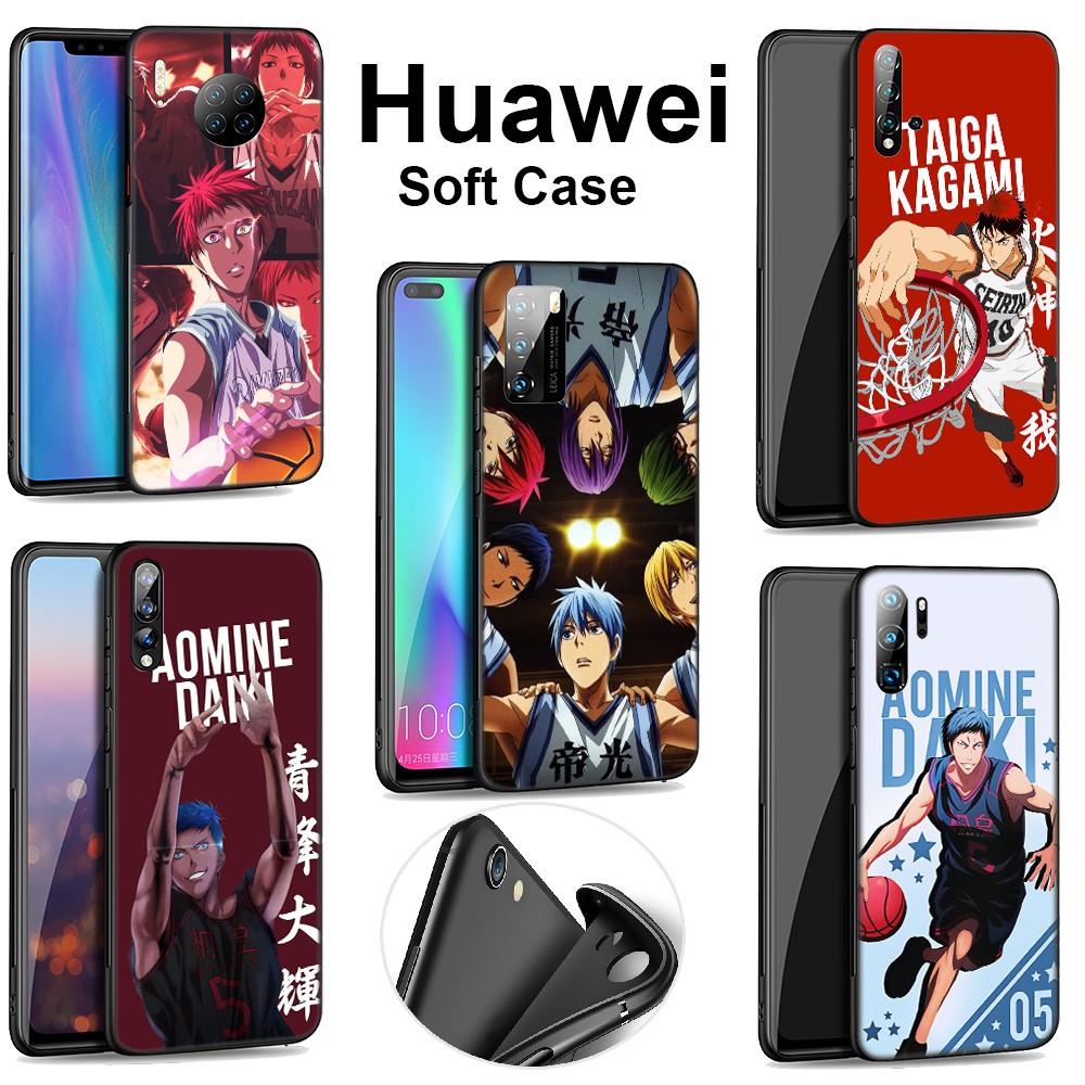 Ốp điện thoại silicon mềm họa tiết Kuroko's NS115 cho Huawei 6A 7A 7C 7X 8 Lite 8X 8C 20 20S 20 Pro