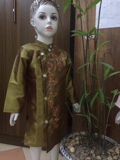 Áo dài bé trai