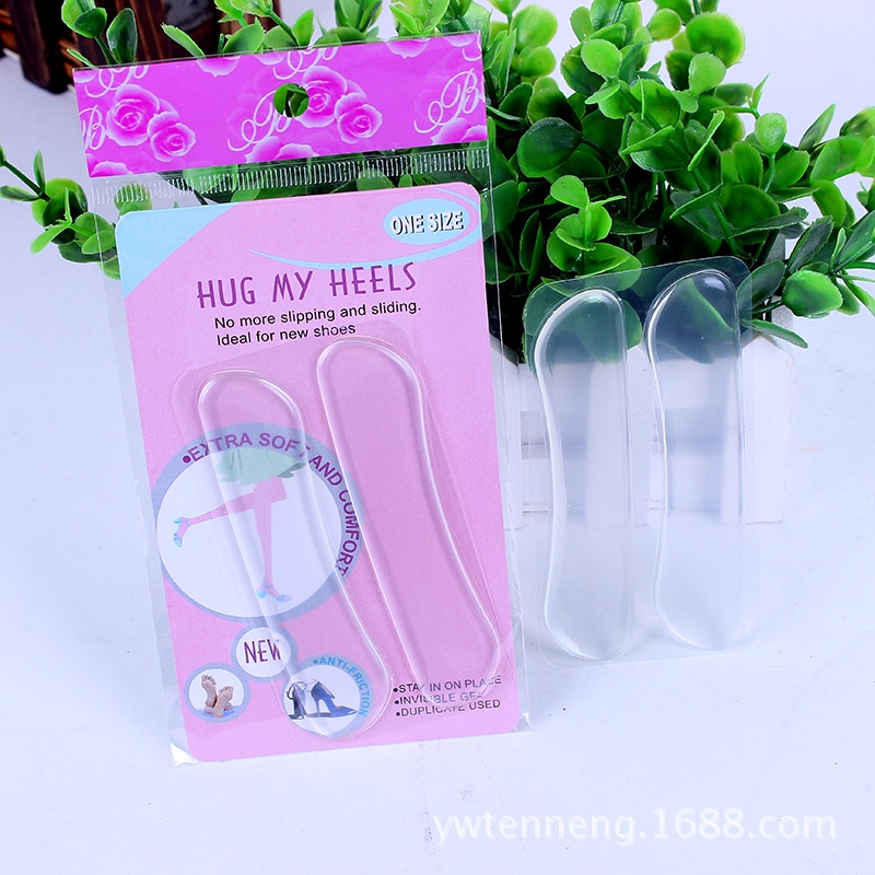 Miếng lót giày silicon chống trầy gót sau và chống tuột gót lót gót giày silicon giá sỉ MONEYSOCKS PK004