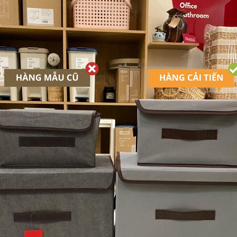 hộp đựng đồ vải không dệt size lớn Miễn Phí vận chuyển