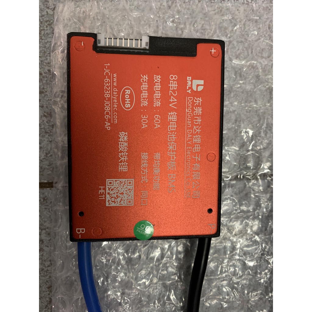 Mạch cân bằng pin lifepo4 8S 40A 60A 100A - hệ 24 voltage Daly