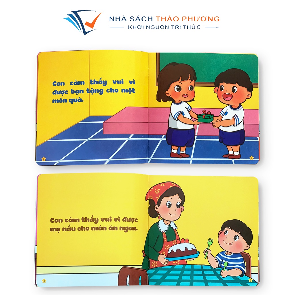 Sách - Ehon cảm xúc đầu đời – Bộ sách phát triển EQ đầu tiên cho bé (Bộ 3 cuốn)