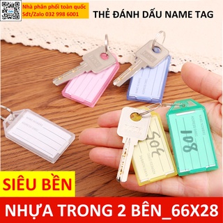 Thẻ chìa khóa Móc chìa khóa Thẻ vali tag name Móc khóa name tag viết thông tin đánh dấu key tag aml