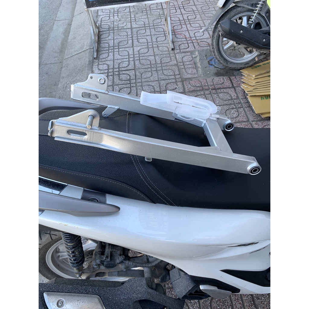 Gấp Wave VD168 chính hãng màu bạc gắn như zin cho wave nhỏ, tặng kèm cao su gấp