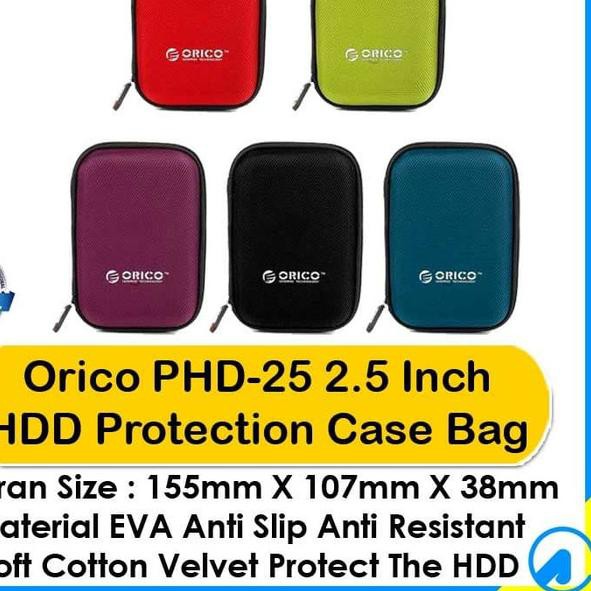 Túi Đựng Ổ Cứng Ssd Hdd Orico Phd-25 2.5 "Đen | BigBuy360 - bigbuy360.vn