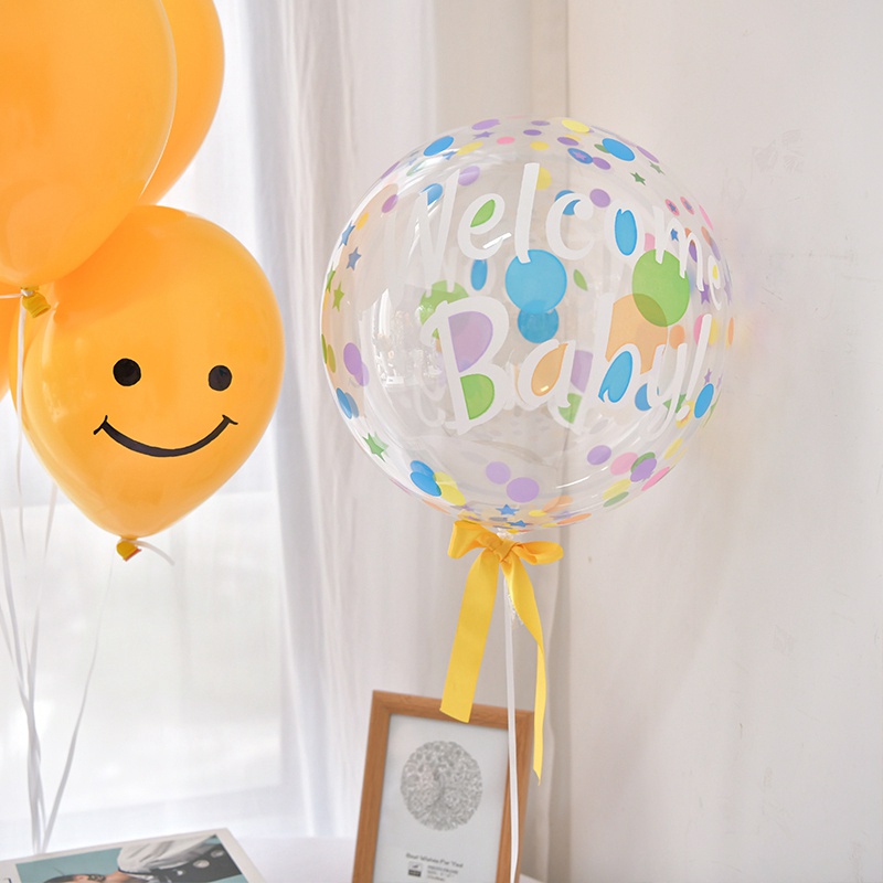 Bóng Bay Bobo 20 Inch Nhiều Màu Trang Trí Tiệc