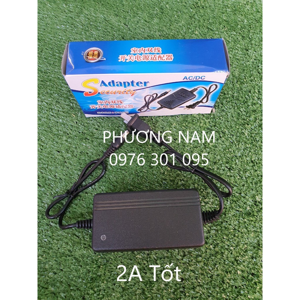 Nguồn 12V [ 2A - 3A - 5A ] loại tốt (Nhựa)