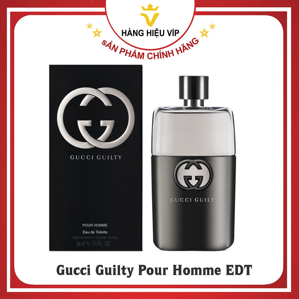 Nước Hoa Nam Gucci Guilty Pour Homme EDT - Hàng Hiệu VIP