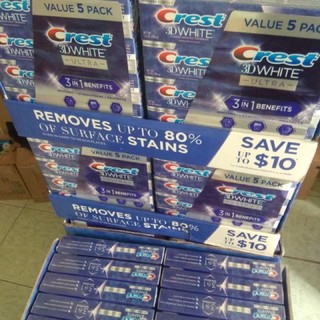 𝙃𝙖̀𝙣𝙜 𝙘𝙤́ 𝙨𝙖̆̃𝙣 - [Mẫu mới ] Kem đánh răng Crest 3D White - MỸ 🇺🇸 🇺🇸