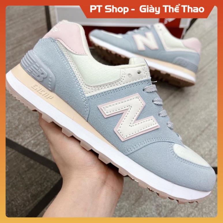 [FreeShip+ Hàng Tốt] Giày Thể Thao sneaker NB 574 xám xanh Bayby