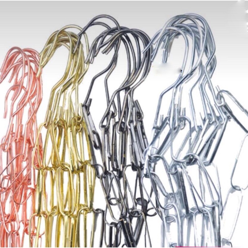 Xích sắt treo đồ, hàng đẹp. Mạ 1 màu