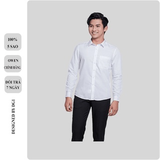 Áo Sơ Mi Trắng Owen, Sơ Mi Trắng Nam Dài Tay, Ngắn Tay, Hàng Chính Hãng, Chất Lượng Tốt, Sơ Mi Công Sở Nam