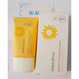 Kem Chống Nắng Cho Da Dầu Lâu Trôi Innisfree Perfect UV protection cream long lasting SPF50+ PA+++ for oily skin 50ml