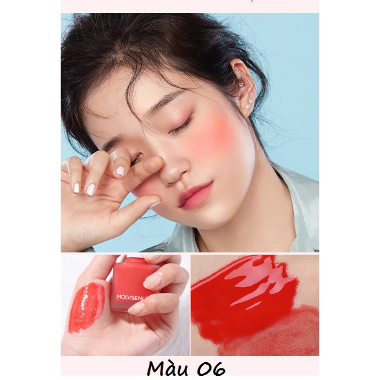 ❤️❤️ ❤️ Má Hồng Dạng Kem Molvsenlin Lollipop Blusher Siêu Cute ❤️❤️❤️-W34-B9T2