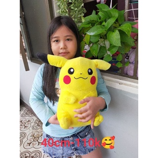 Gấu bông Pikachu bự, hình thật kèm clip 🥰🥰🥰