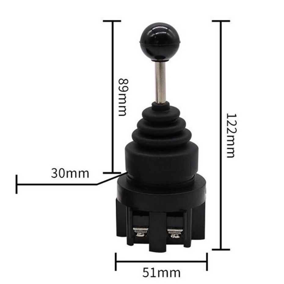 Công tắc gạt 2 vị trí, 4 vị trí nhả và giữ - Công tắc hành trình Monolever Switch