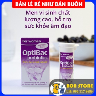[CHÍNH HÃNG] Men vi sinh Optibac tím (Optibac For Women) chuẩn nội địa UK