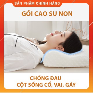 [FREESHIP ❤️] Gối Cao Su Non Cao Cấp Adu79 - Mềm Mại, Đàn Hồi Cao Không Xẹp, Chống Đau Cột Sống Cổ, Vai, Gáy