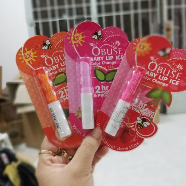 Son dưỡng môi obuse Thái Lan