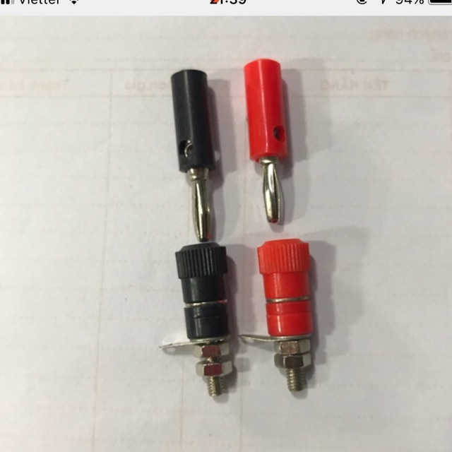 10 Đôi dắc nối JS90 và dắc bắp chuối