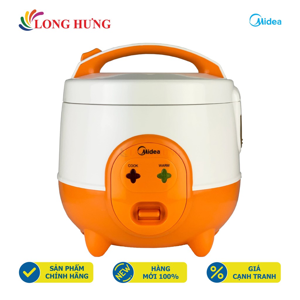 Nồi cơm điện nắp gài Midea 0.6 lít MR-CM06 - Hàng chính hãng