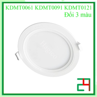 Đèn led âm trần panel đổi màu 3 chế độ sáng duhal 6w 7w 9w 12w kdmt0061 kdmt0091 kdmt0121