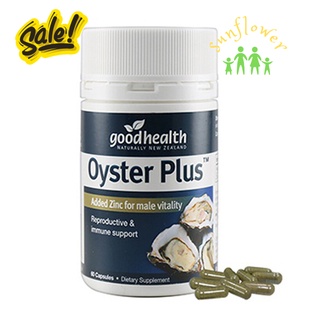 Tinh chất hàu lùn New Zealand Good Health Oyster Plus 60 viên tăng cường sinh lý nam giới