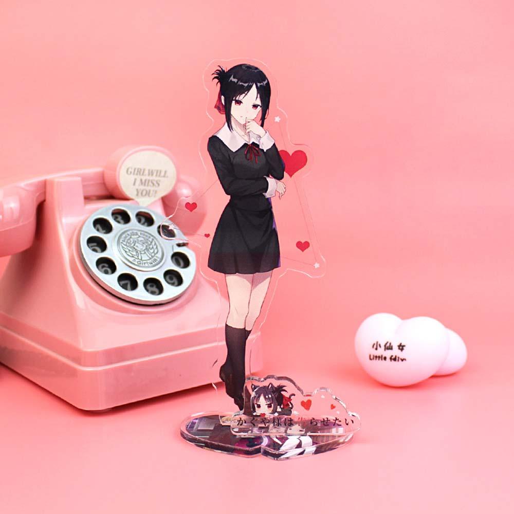 REBUY1 Mô Hình Nhân Vật Kaguya-sama: Love Is War Bằng Acrylic Có Chân Đứng Để Bàn Trang Trí