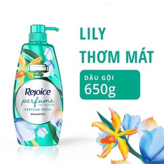 Dầu Gội Rejoice Hương Nước Hoa 650g - Hoa Lily Linh Lan