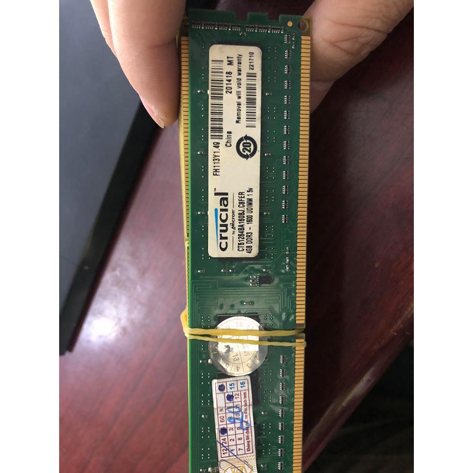 RAM DDR3 4GB bus 1600 - 1333  các loại Kingmax,Gskill,kingston tháo máy