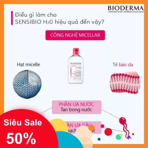 [SHOPEE TRỢ GIÁ] Nước tẩy trang Bioderma Dành Cho Mọi Loại Da chính hãng | BigBuy360 - bigbuy360.vn