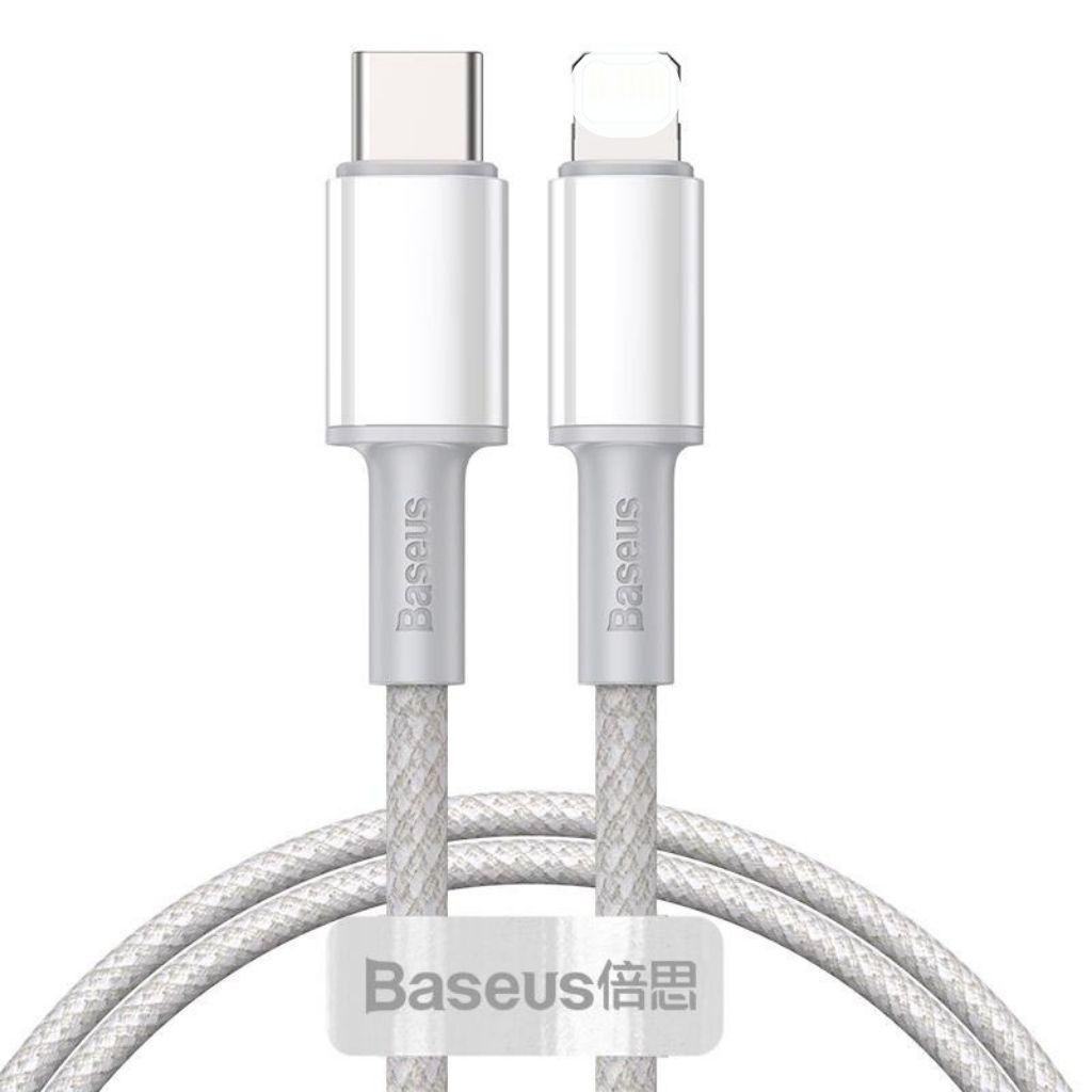 Dây cáp sạc nhanh Baseus High Density Braided Type-C to L 20W| Truyền dữ liệu siêu tốc| bảo hành 18 tháng