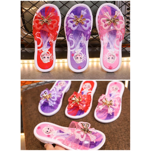 DÉP NHỰA DẺO ELSA BÉ GÁI (ĐẶT NHÍCH LÊN 2 SIZE)