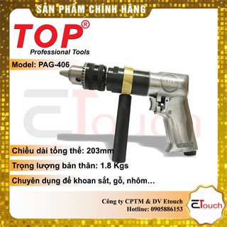 Máy khoan bằng khí nén 1/2" top - pag-406