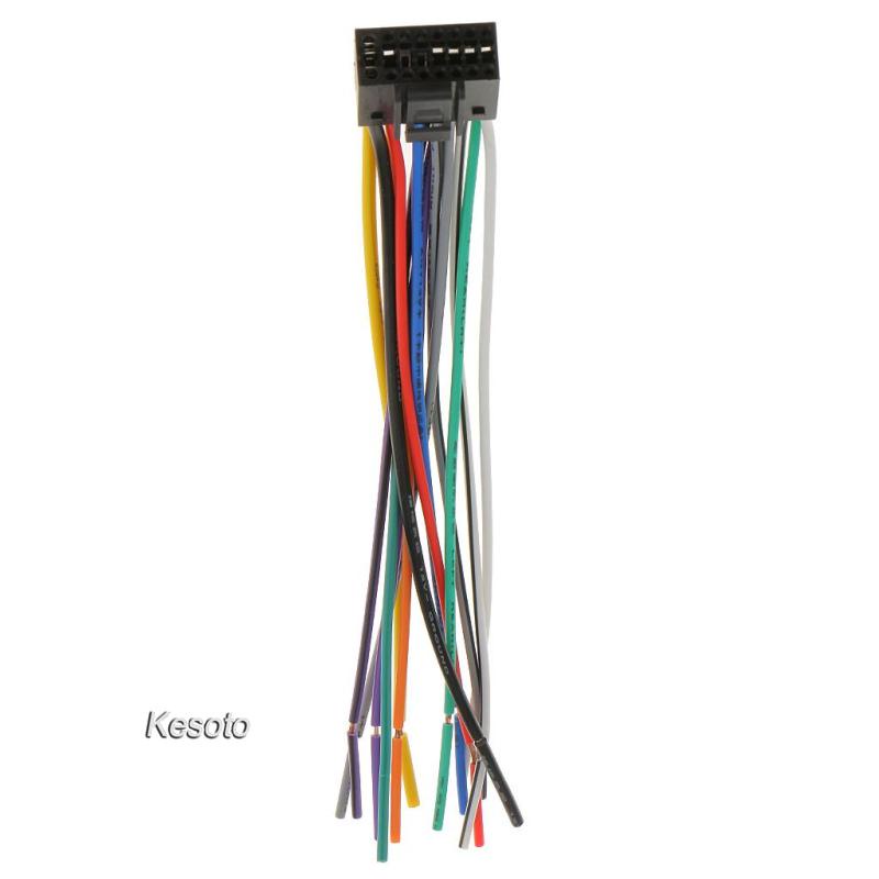 Cáp nối dây điện đầu đĩa CD/ đài phát thanh lắp đặt trên xe hơi