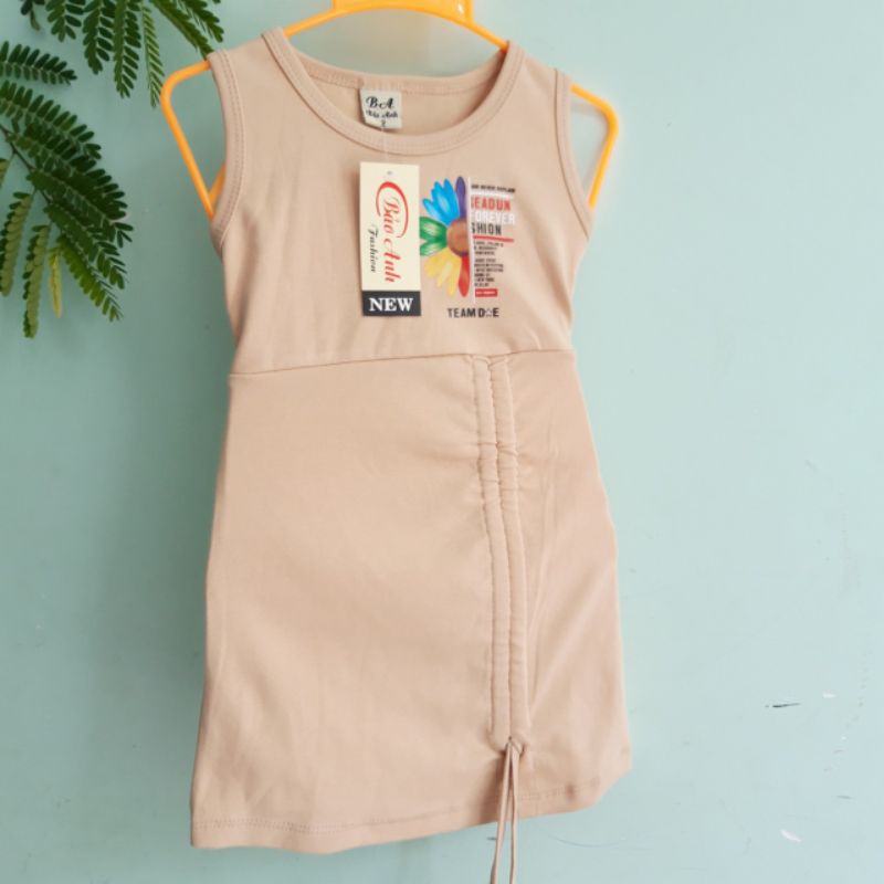 Đầm body bé gái 6-26kg, kiểu dây rút độc đáo, vải thun 4 chiều (100% cotton). Kim shop-2020