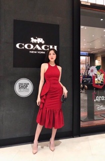 Đầm body thun đuôi cá cực sang