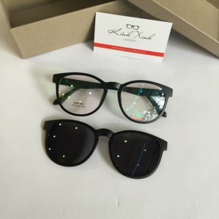 Kính CẬN-RÂM 2 tròng ULTEM Hàn Quốc- mắt tròn