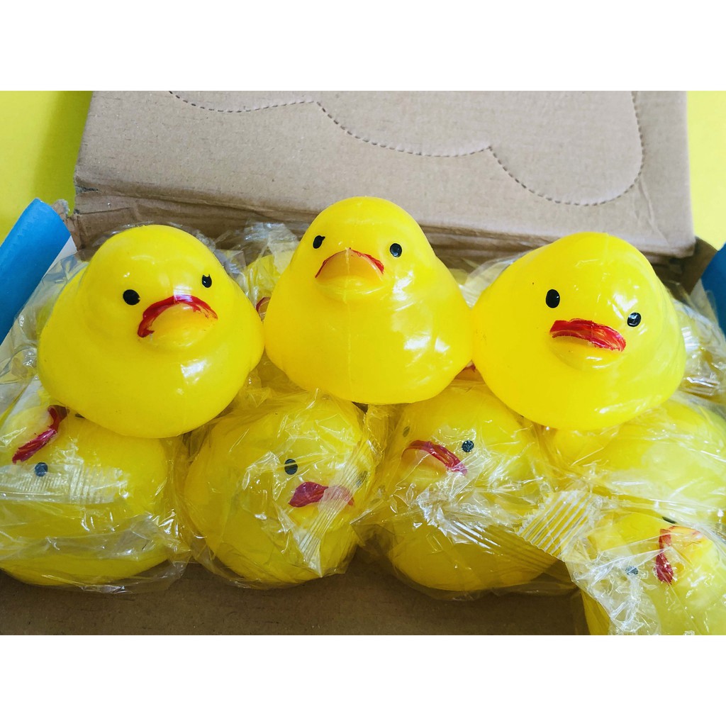 GUDETAMA SQUIShY trứng bóp trút giận hình con gà vàng con đáng yêu slime mochi
