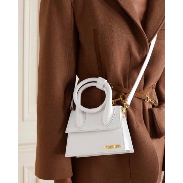Túi Jacquemus quai xoắn size 18 Full box