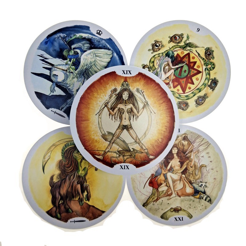 Bài Tarot Circle Of Life Tarot Tặng Đá Thanh Tẩy C166