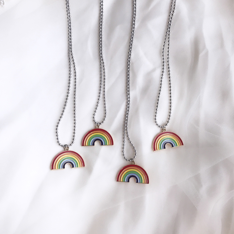 [Mã FASHIONCB231 hoàn tối đa 30K xu đơn 99K] Fashion Necklace with Rainbow Chains 2020 | BigBuy360 - bigbuy360.vn