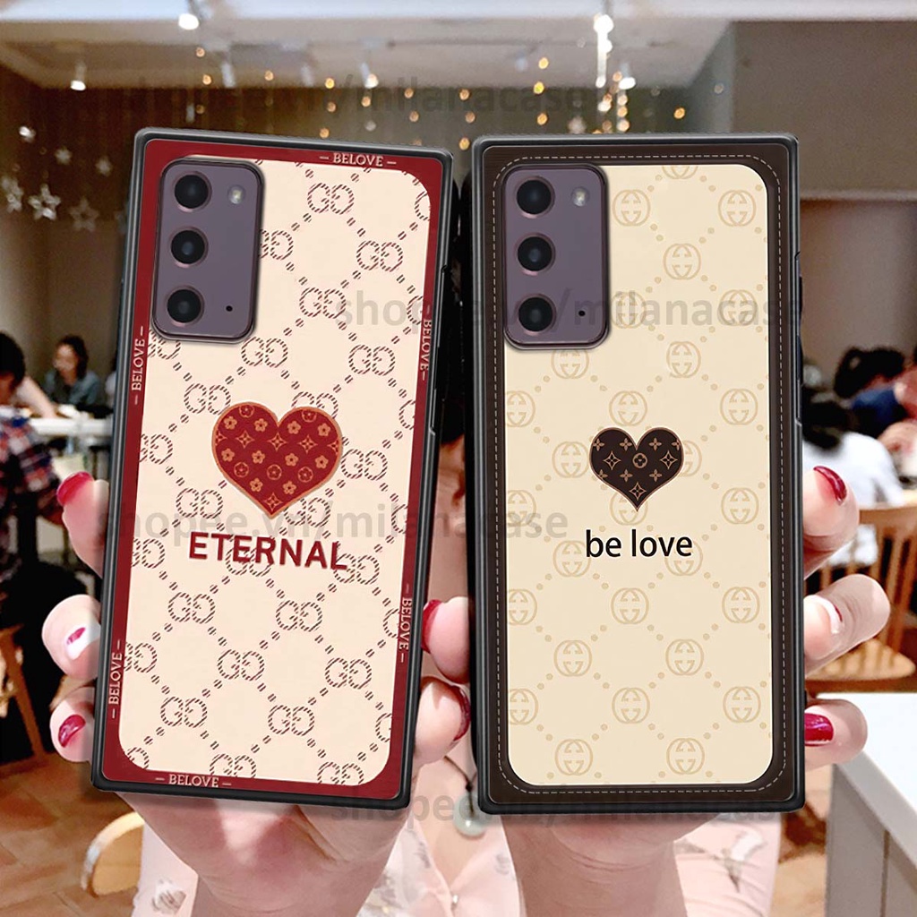 Ốp Samsung Note 20 hình trái tim be love tình yêu siêu đẹp, cá tính, thời trang