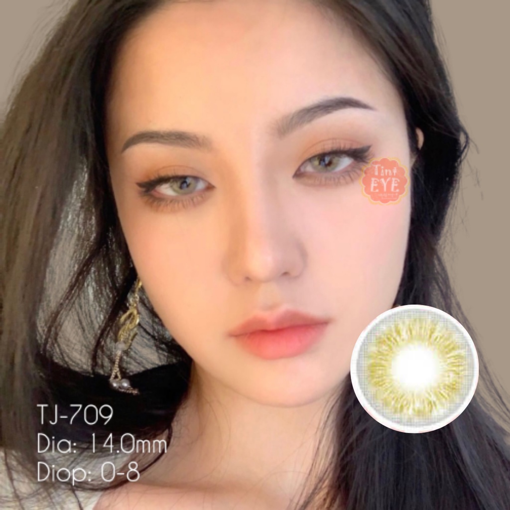 [Tặng Combo 175k] Kính Áp Tròng Tinteye Lens TJ-709 Sexy Gray