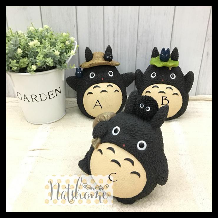 Hộp Đựng Tiền Xu Hình Totoro Phong Cách Vintage