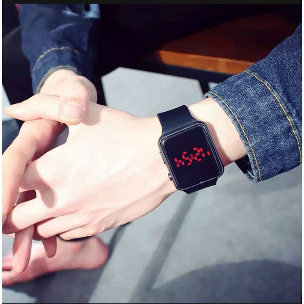 𝗫𝗔̉ 𝗞𝗛𝗢 đồng hồ led watch xem ngày giờ siêu cute