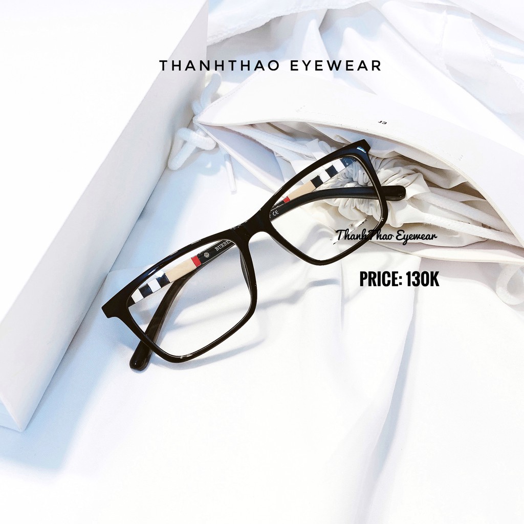 [ẢNH THẬT] Gọng Kính Cận Chữ Nhật Vuông Nhựa Dẻo Nam Nữ Unisex - ThanhThao Eyewear